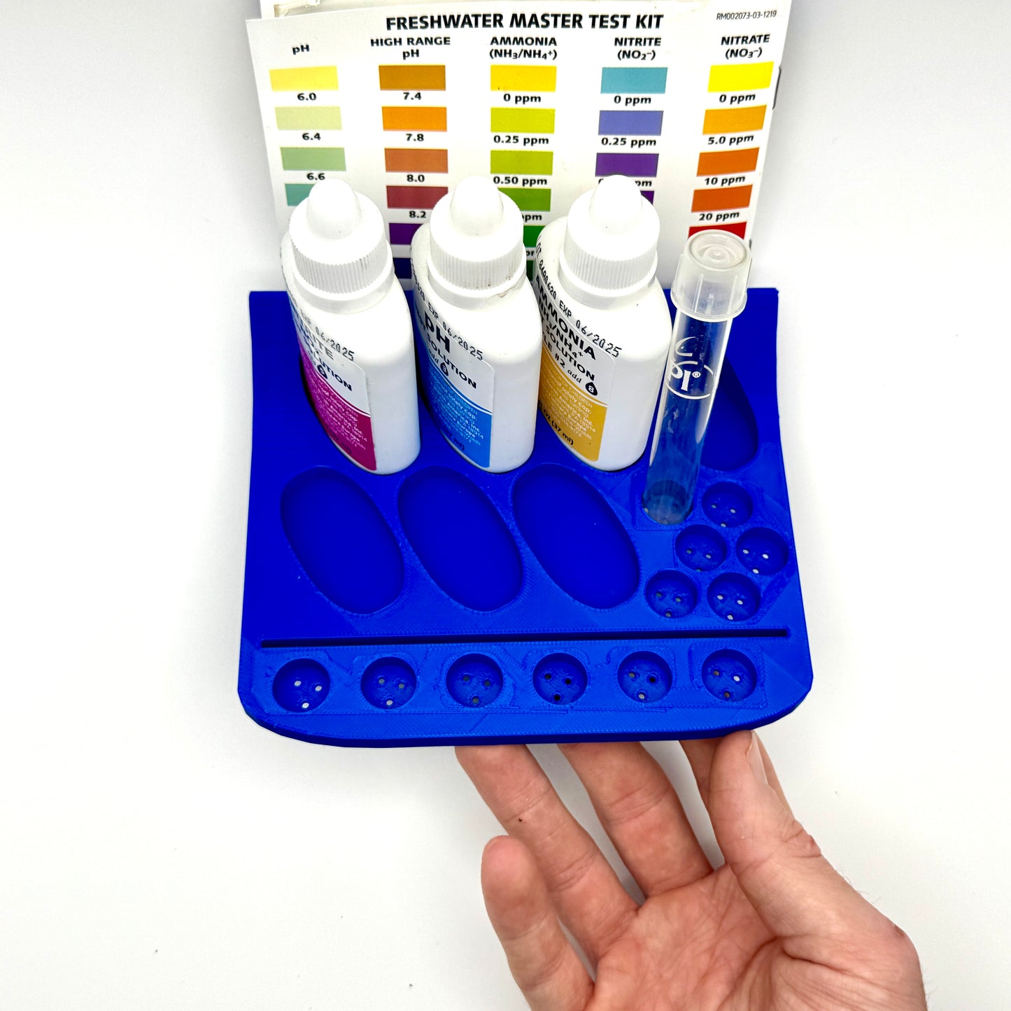 API Master Kit Dry Rack – Organized Storage for Your Aquarium Testing Supplies