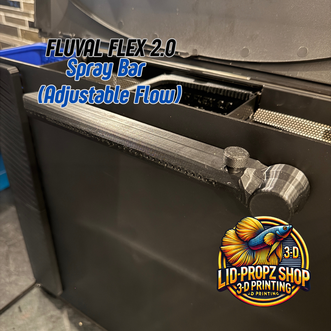 Fluval Flex 2.0 Spray Bar – Adjustable Flow Attachment for Fluval Flex Aquariums – Fits New and Old Models – Gentle Flow for Fish & Shrimp