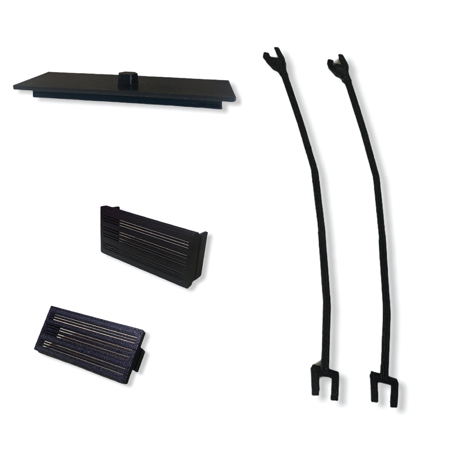 Upgrade Kit For Fluval Flex, Aquarium Hood Props, Shrimp Intake Covers, Feed Hole Cover. 50 DOLLAR VALUE!