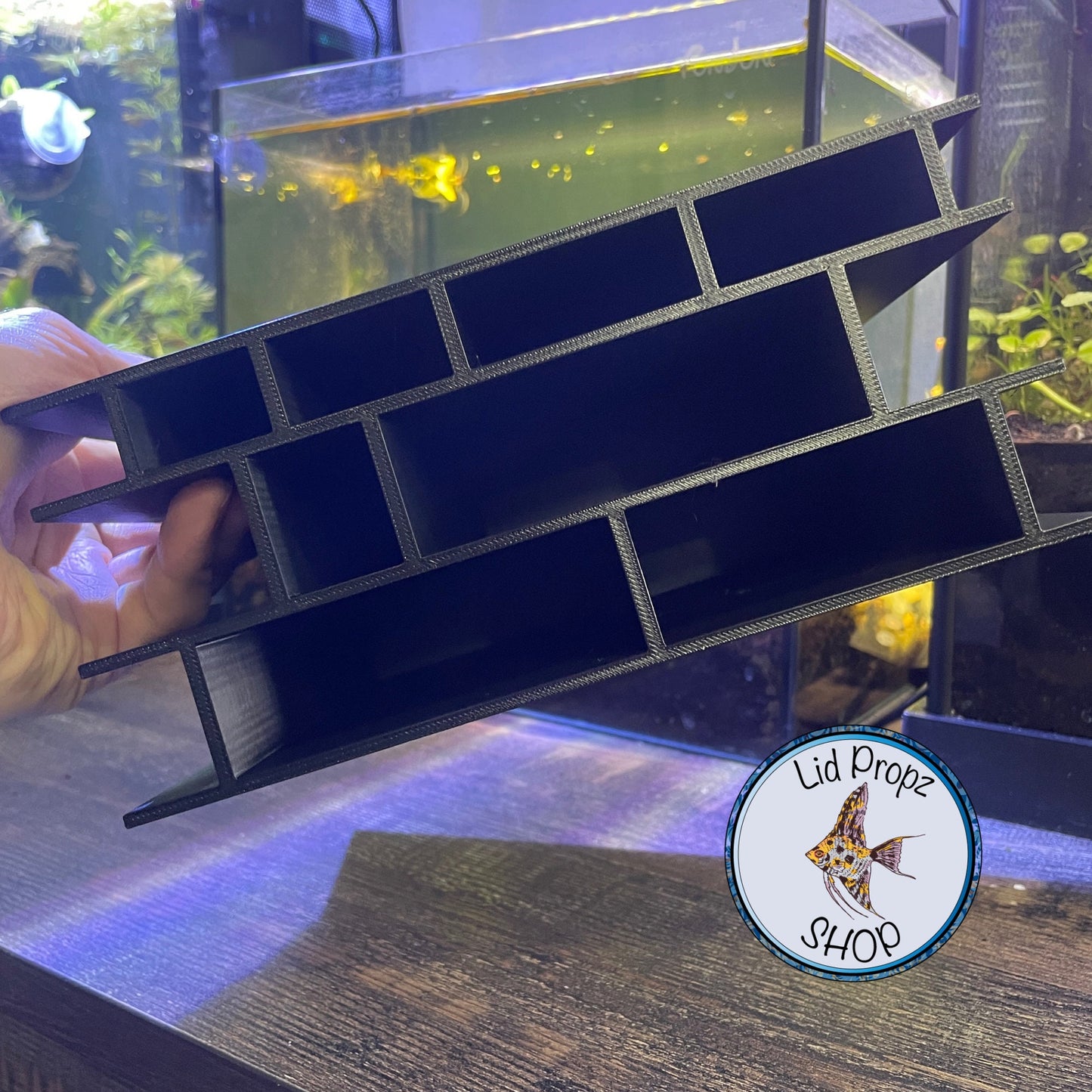 PLECO HOTEL, Pleco Hangout! Multi Spot, Large 7x7, Small 4x4