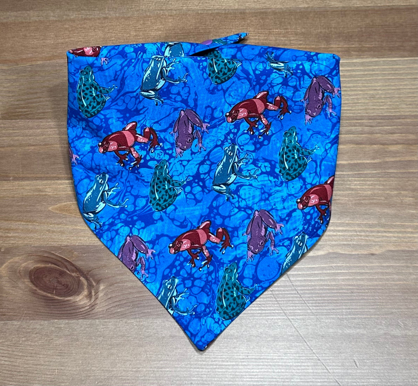 Snap On Dog Bandana, Dog Scarf, Cotton Bandana, Reversible Dog Bandana, 16-19 Inch Medium Size Bandana, Multiple Sizes, Cat Bandana