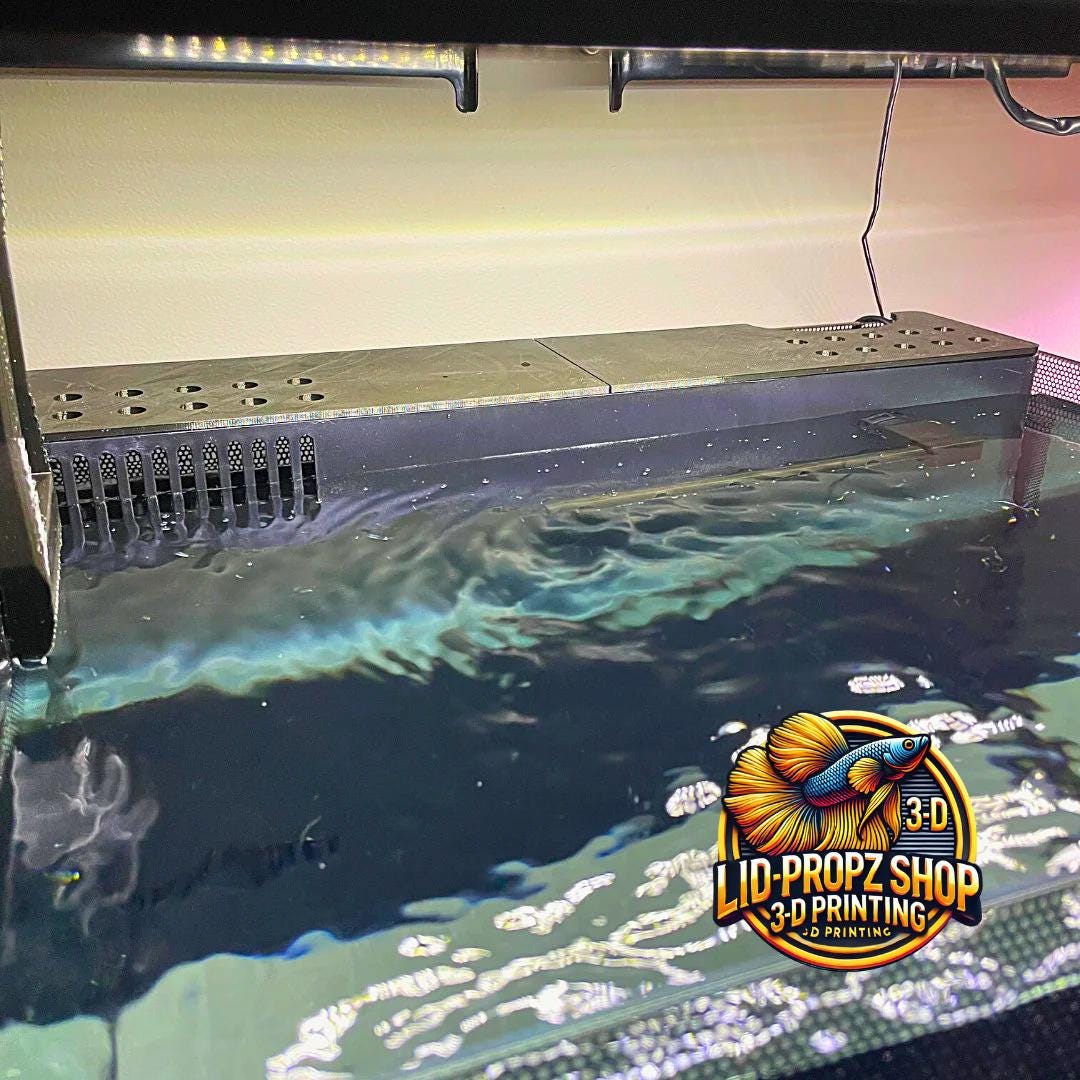 Back Cover For Fluval Flex,15 Gal. 9gal. Fluval Nano Light, Propagation Rack Nitrate Reducer, Aquarium Plant Holder