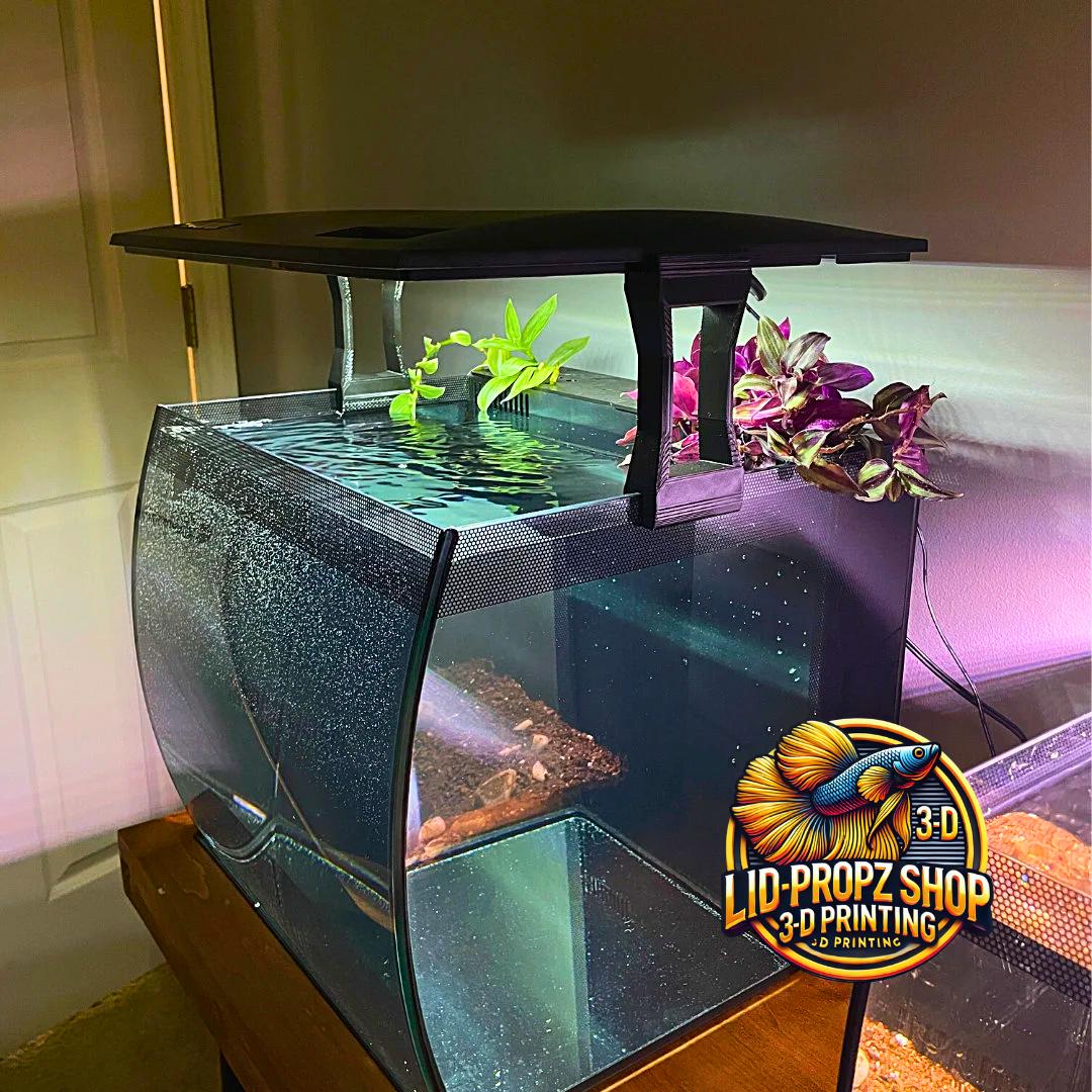 Back Cover For Fluval Flex,15 Gal. 9gal. Fluval Nano Light, Propagation Rack Nitrate Reducer, Aquarium Plant Holder