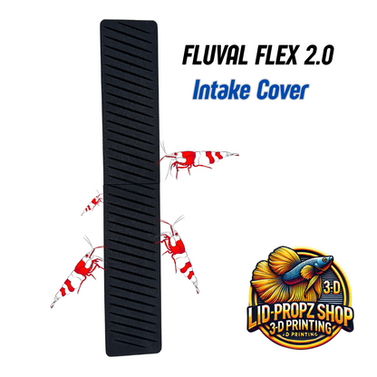Fluval Flex 2.0 Intake Cover - Shrimp Safe Guards For The New Fluval Flex 2.0 15 Gallon and 9 Gallon