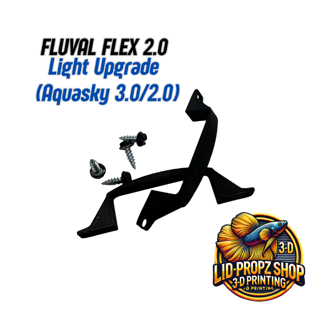 Fluval Flex 2.0 Lighting Upgrade - Fits Aquasky 3.0 and 2.0 - HUGE UPGRADE - Grow plants fast Bracket Only (Light not included)