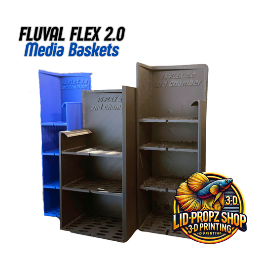 Fluval Flex 2.0 Media Basket Upgrade – Filter Insert with Slots – Boost Biological & Mechanical Filtration for Fluval Flex 2.0 Aquariums
