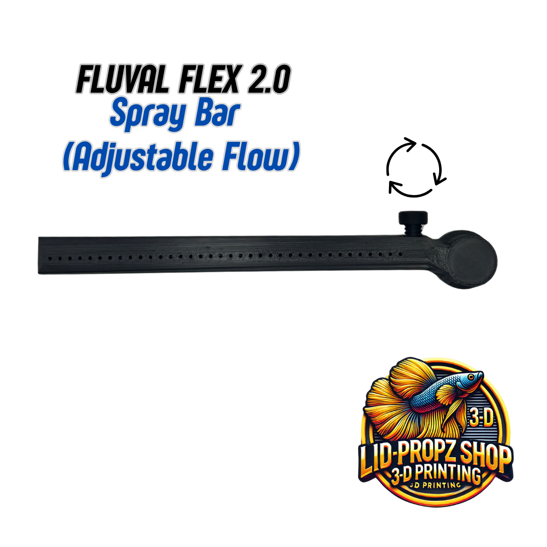 Fluval Flex 2.0 Spray Bar – Adjustable Flow Attachment for Fluval Flex Aquariums – Fits New and Old Models – Gentle Flow for Fish & Shrimp