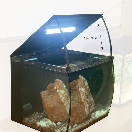 Upgrade Kit For Fluval Flex, Aquarium Hood Props, Shrimp Intake Covers, Feed Hole Cover. 50 DOLLAR VALUE!