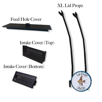 Fluval Flex Total Upgrade Kit – Protects Baby Fish & Shrimp and Makes Maintenance Easier (Fits 9G and 15G Tanks)  Shrimp Intake Covers