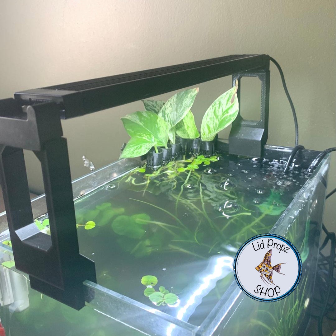 Light Risers For Fluval Aquasky LED , Fluval 3.0 Rimless tanks, Set of 2