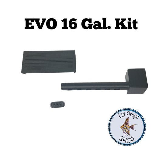 Upgrade Kit For Fluval Spec EVO 16 Gal, Fluval Spec EVO 16 Gal. Intake covers and spray bar regular flow.
