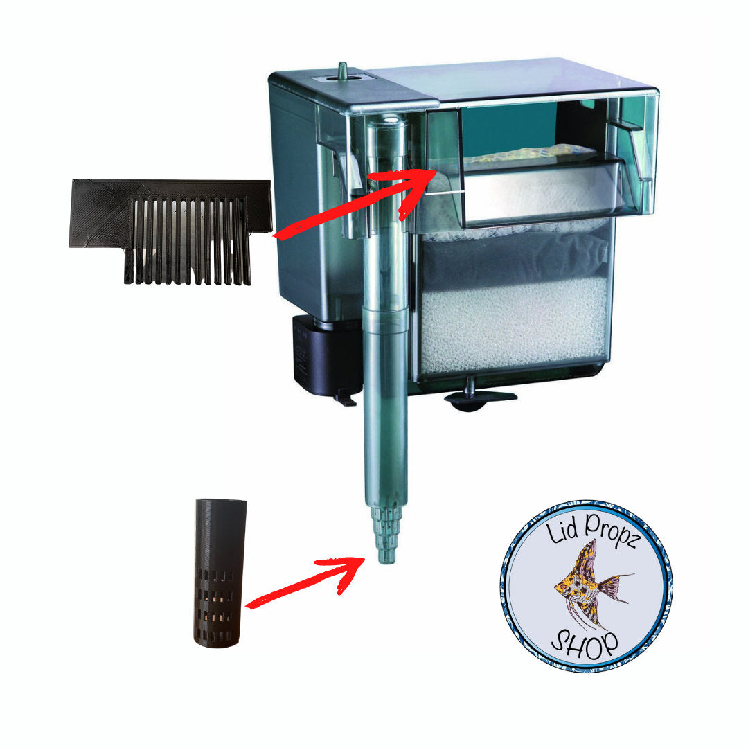 AquaClear Shrimp Kit  Intake and Out flow Cover, Shrimp Guard For Aquaclear, Sizes 20/30/50/70/110