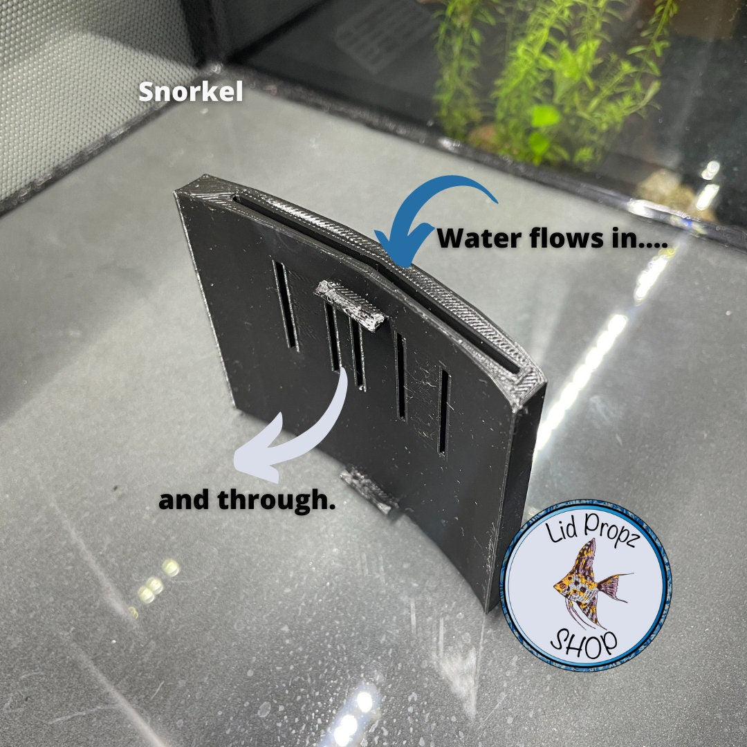 Fluval Flex 32.5 gallon aquarium enhancement kit featuring four filter intake covers, large low-flow spray bar for gentle circulation, and tall lid props for easy tank access. Ideal for shrimp tanks and custom aquascapes. Tool-free installation.