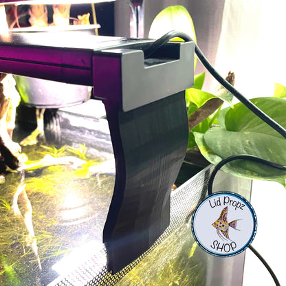 Light Riser For Fluval Aquasky, Plant 3.0 2.0,  9 gallon, 15 gallon and 32.5 gallon Fluval flex adapter riser. LED Light Risers, Set of 2