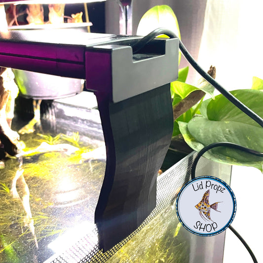 Light Riser For Fluval Aquasky, Plant 3.0 2.0,  9 gallon, 15 gallon and 32.5 gallon Fluval flex adapter riser. LED Light Risers, Set of 2