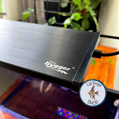 Hygger 25W Full Spectrum Aquarium Light with Aluminum Alloy Shellt, Light Riser