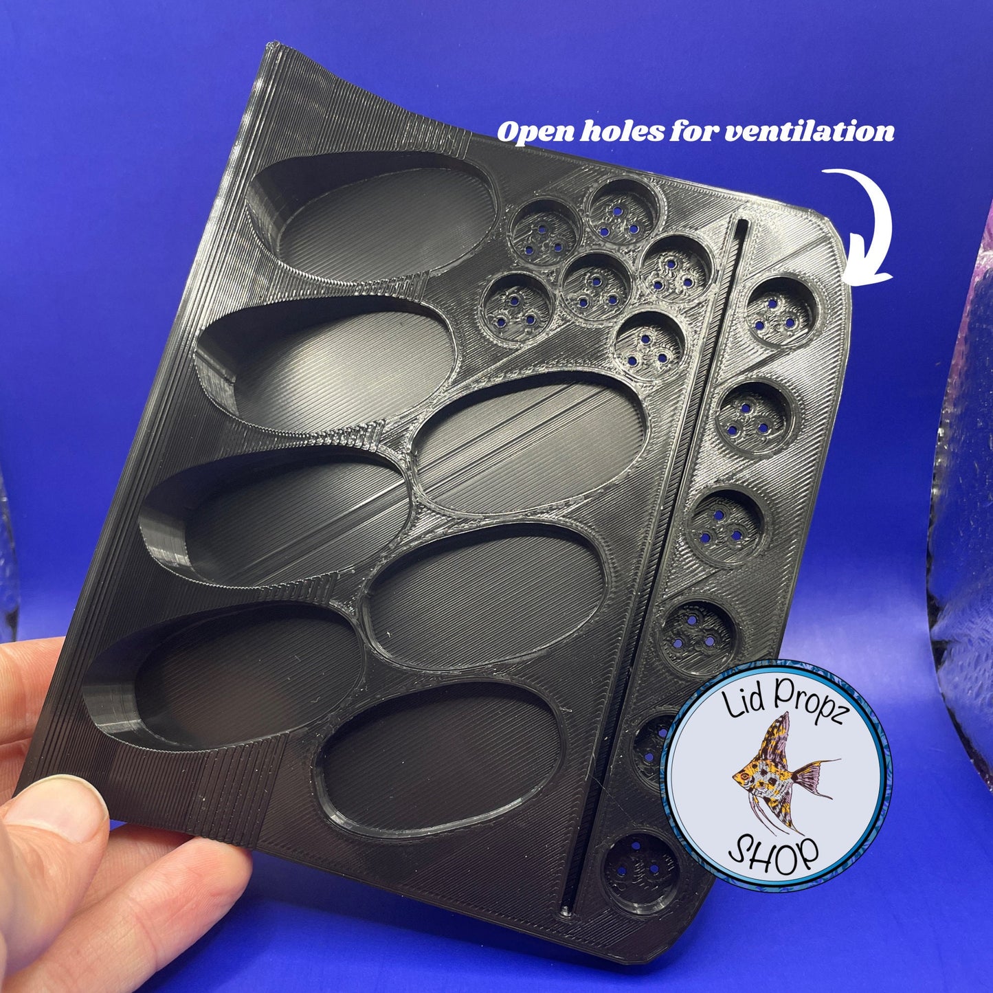 API Master Kit Dry Rack, With Ventilation Tube Holders For Drying. Water Test Kit