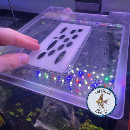 Lid Feed Hex Cover For Fluval Spec, Fits Spec 3, 5, 15 and Evo 13.5, FREE SHIPPING orders over 35