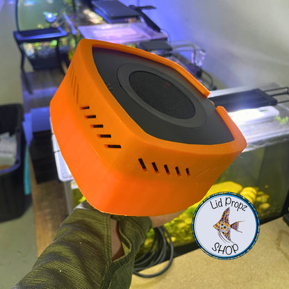 Shade For AI Prime Marine Light. Reef Safe Shade For Eye Protection Black And Orange