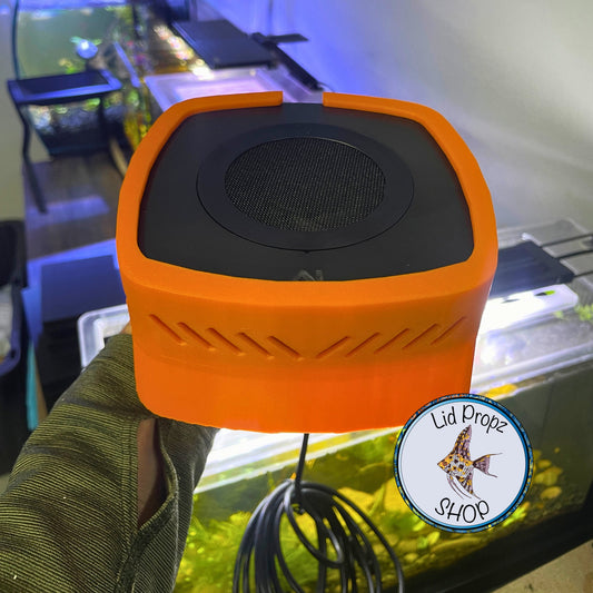 Shade For AI Prime Marine Light. Reef Safe Shade For Eye Protection Black And Orange