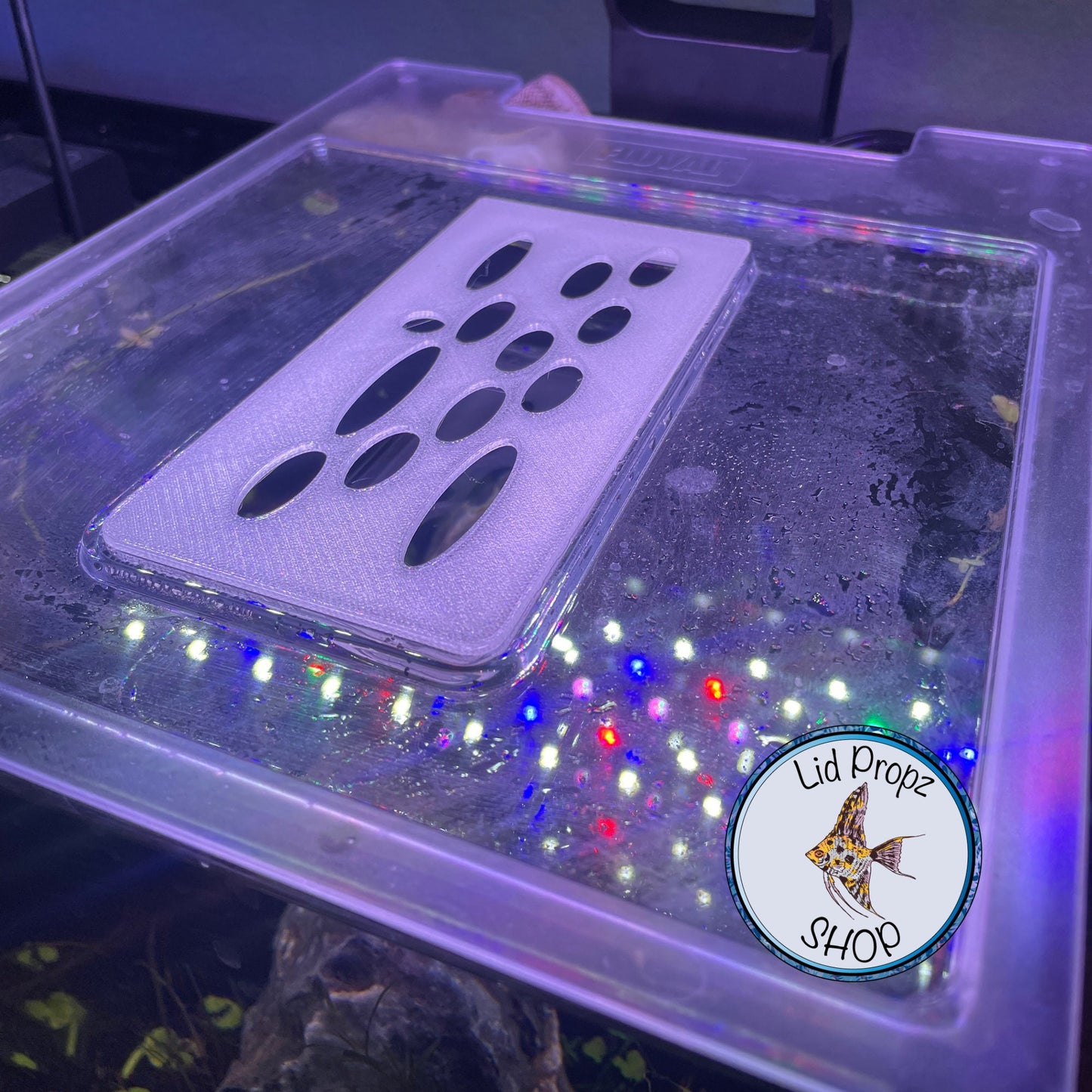 Lid Feed Hex Cover For Fluval Spec, Fits Spec 3, 5, 15 and Evo 13.5, FREE SHIPPING orders over 35