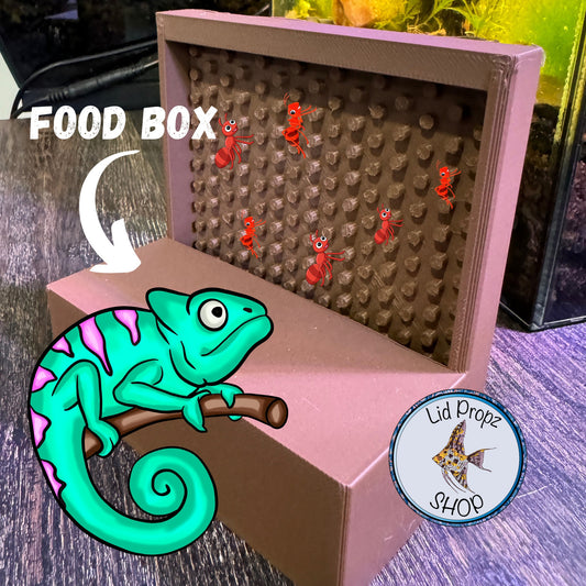 Reptile Feeder! Ant Feeder for reptiles. Fun easy feeder for all reptiles and frogs of many types