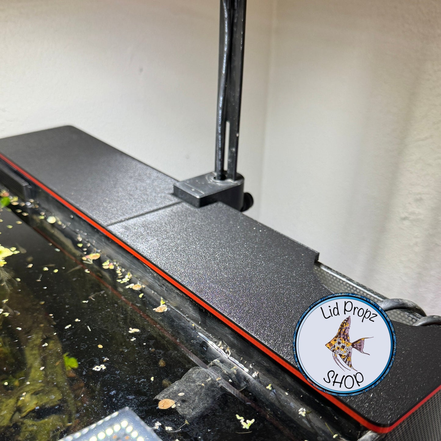 Back Cover For Fluval Flex, Fluval Nano Light, Two Tone Back Cover Red Black