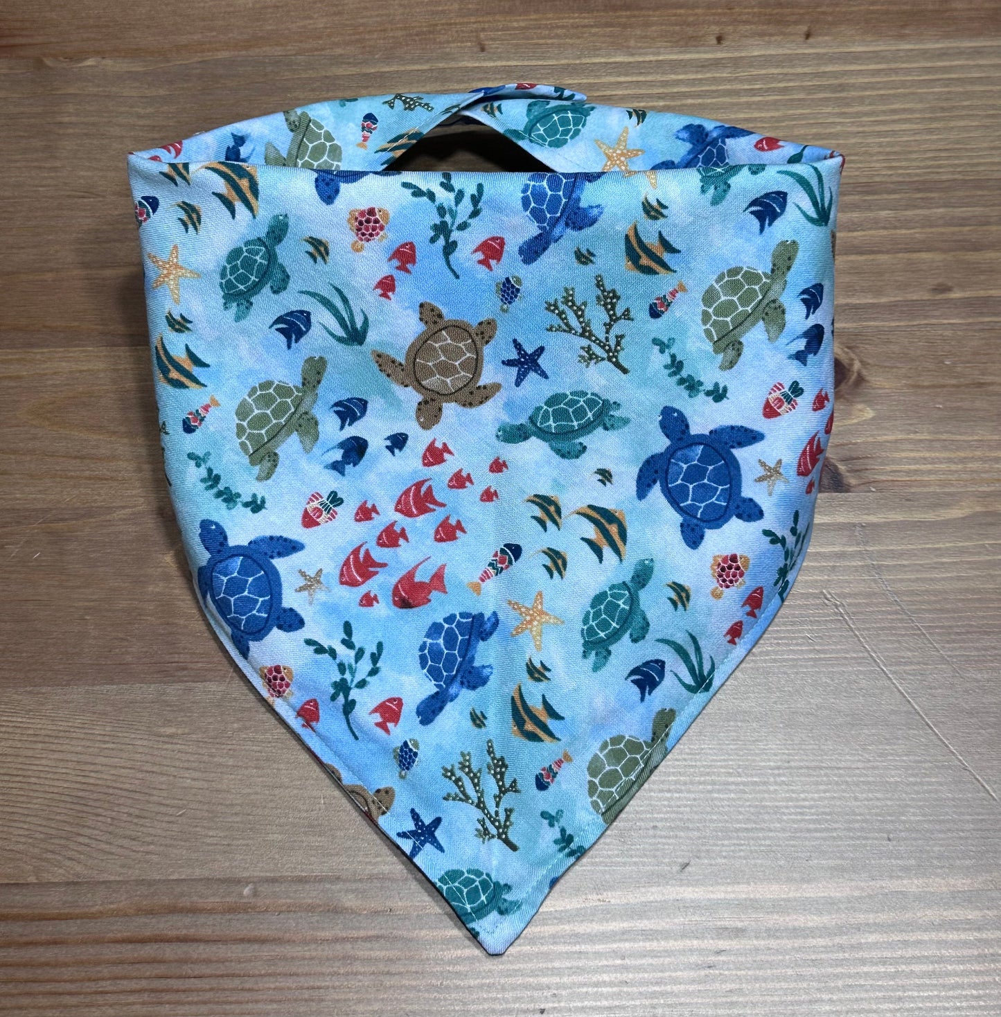Snap On Dog Bandana, Dog Scarf, Cotton Bandana, Reversible Dog Bandana, 16-19 Inch Medium Size Bandana, Multiple Sizes, Cat Bandana