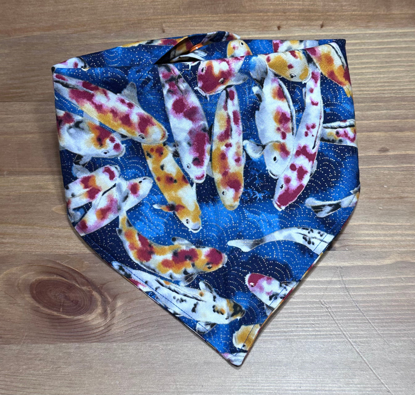 Snap On Dog Bandana, Dog Scarf, Cotton Bandana, Reversible Dog Bandana, 16-19 Inch Medium Size Bandana, Multiple Sizes, Cat Bandana