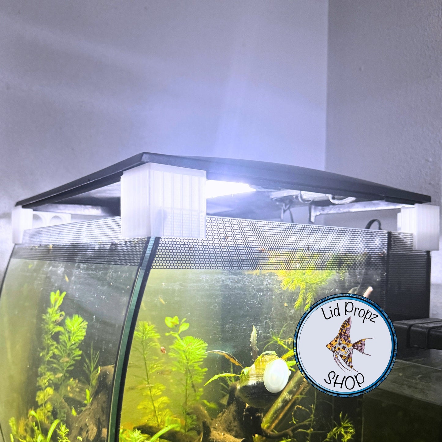 Riser For Fluval Flex Lid, Lift Kit Set. Full set of aquarium lid risers