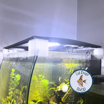 Riser For Fluval Flex Lid, Lift Kit Set. Full set of aquarium lid risers