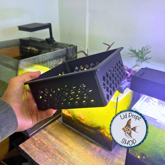 Plant Box. Custom Options Sit In Tank for 10, 20, 55 gallon tanks. Easy for Plants and Fish Tanks