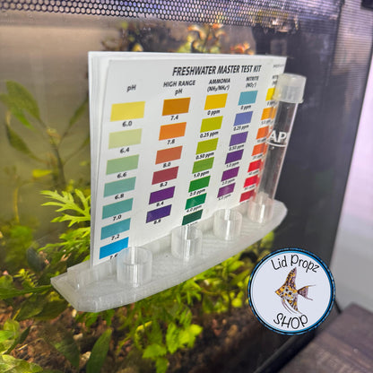 Api Master Kit Dry Rack, 4 Glass Tube Drying Rack, Fish Tank Test Tube Dry Rack