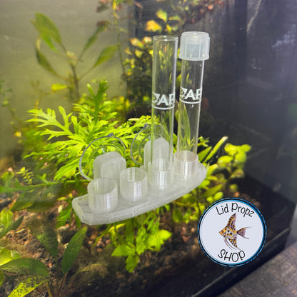 Api Master Kit Dry Rack, 4 Glass Tube Drying Rack, Fish Tank Test Tube Dry Rack