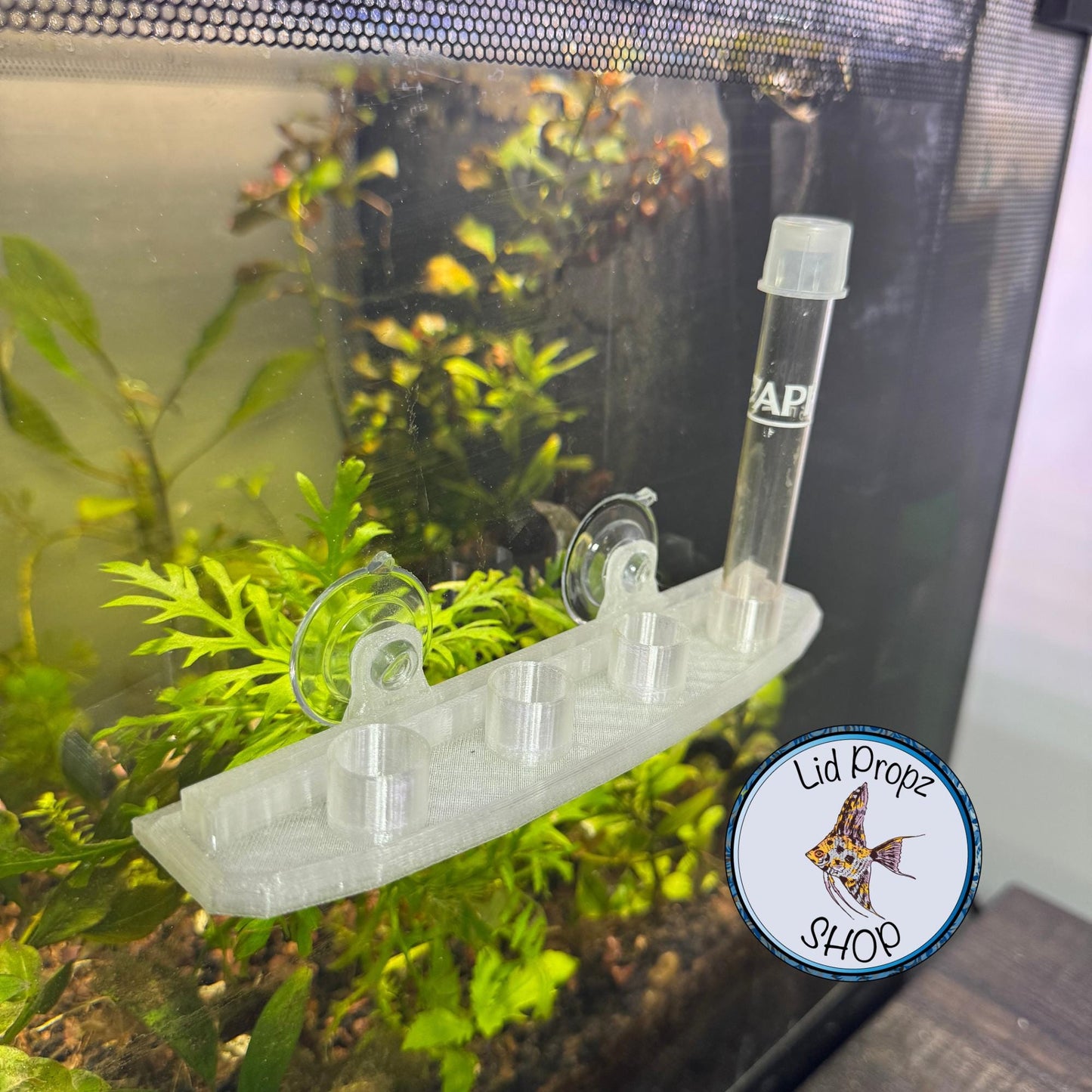 Api Master Kit Dry Rack, 4 Glass Tube Drying Rack, Fish Tank Test Tube Dry Rack