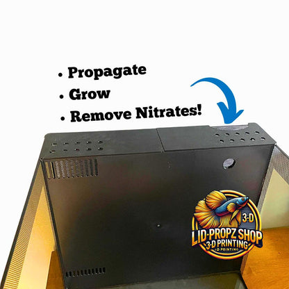 Back Cover For Fluval Flex,15 Gal. 9gal.  Fluval Nano Light, Propagation Rack Nitrate Reducer, Aquarium Plant Holder