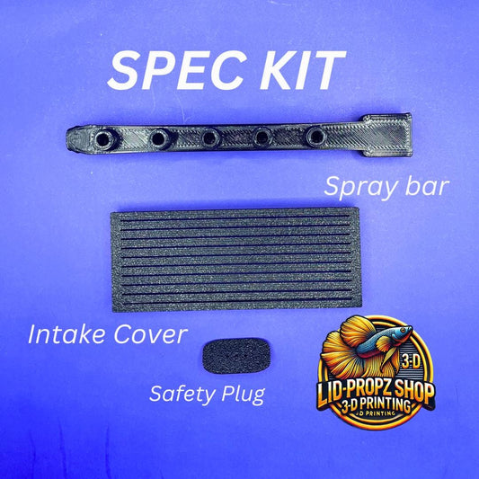Shrimp Kit For Fluval Spec, Upgrade Kit, Spray Bar, Intake cover, Auxiliary Intake Plug Spec V & III