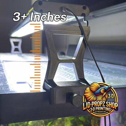Hygger 25W Full Spectrum Aquarium Light with Aluminum Alloy Shellt, Light Riser