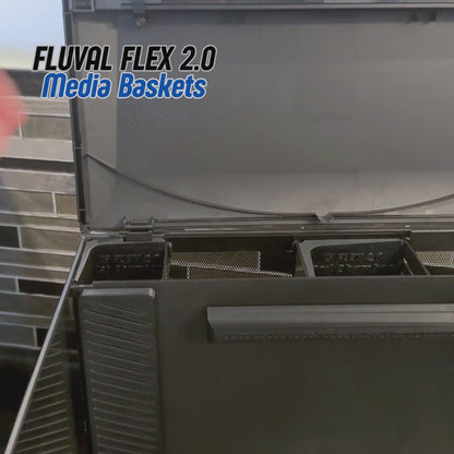 Fluval Flex 2.0 Media Basket Upgrade – Filter Insert with Slots – Boost Biological & Mechanical Filtration for Fluval Flex 2.0 Aquariums