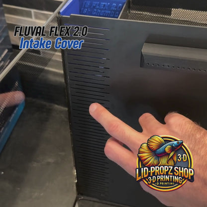 Fluval Flex 2.0 Intake Cover - Shrimp Safe Guards For The New Fluval Flex 2.0 15 Gallon and 9 Gallon